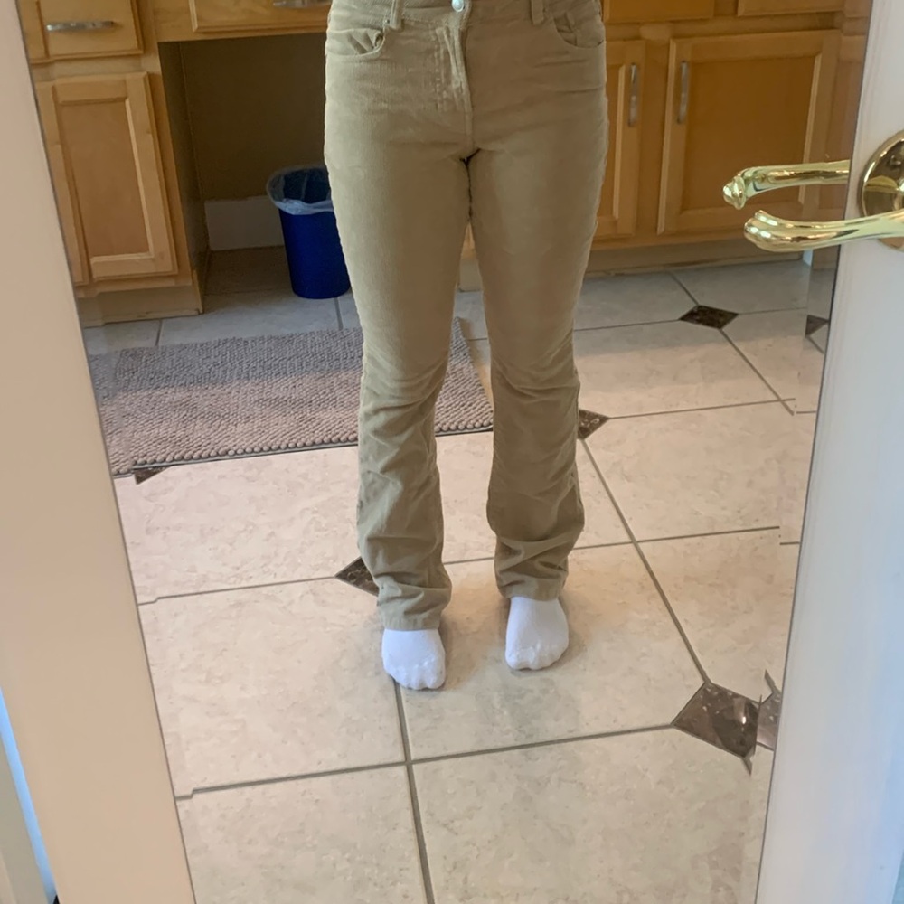 Forever 21 corduroy flared jeans